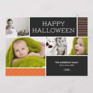 BOO! HALLOEEN-FOTOKAARTEN KAART
