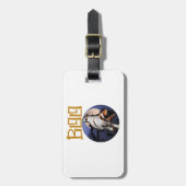 Boo Halloween Bagagelabel (Voorkant verticaal)
