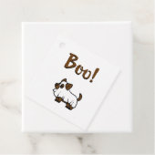 Boo Halloween Bedankjes Labels (In situ)