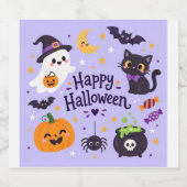 boo halloween bier etiket (Enkel label)