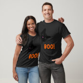 Boo Halloween Cat Costume Halloween Black Cat Todd T-shirt (Unisex)