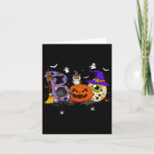 Boo Halloween Costume Spiders Kaart (Voorkant)