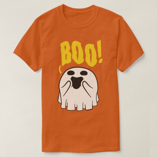 Boo Halloween Costume T-shirt (Design voorkant)