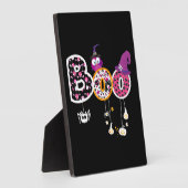 Boo Halloween Fotoplaat (Zijkant)