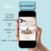 Boo Halloween Geest 1e 2e 3e 4e 5e Verjaardag Kaart