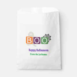 BOO Halloween Gezegden Goodie Bag Bedankzakje