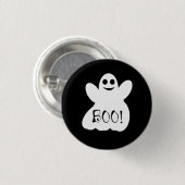 Boo. Halloween Ghost Button Badge (Voorkant /achterkant)