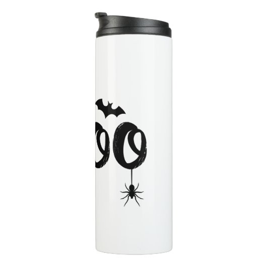 Boo Halloween Ghost Cute Halloween Family Matching Thermosbeker (Geroteerd rechts)