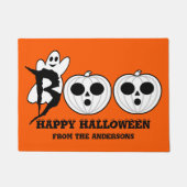 BOO! Halloween Ghost Doormat Deurmat (Voorkant)