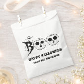 BOO! Halloween Ghost Favor Bags Bedankzakje (Geknipt)