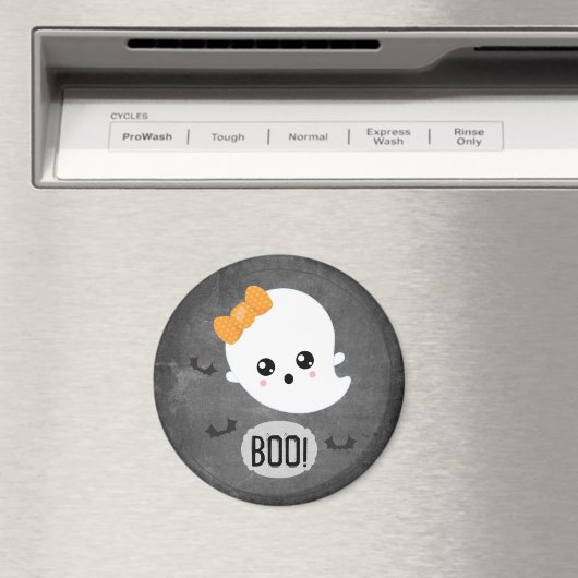 Boo Halloween Ghost Magneet (Insitu (Vaatwasser))