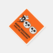 BOO! Halloween Ghost Napkins Servet (Hoek)