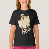 Boo, Halloween Ghost Personalized T-Shirt (Voorkant)