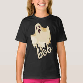 Boo, Halloween Ghost Personalized T-Shirt