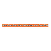 Boo. Halloween Ghost Satin Ribbon Satijnen Lint (Voorkant)