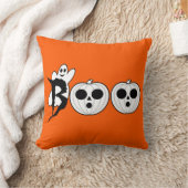 BOO! Halloween Ghost Sierkussen (Deken)
