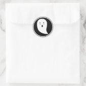 Boo. Halloween Ghost Sticker (Tas)