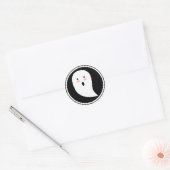 Boo. Halloween Ghost Sticker (Envelop)