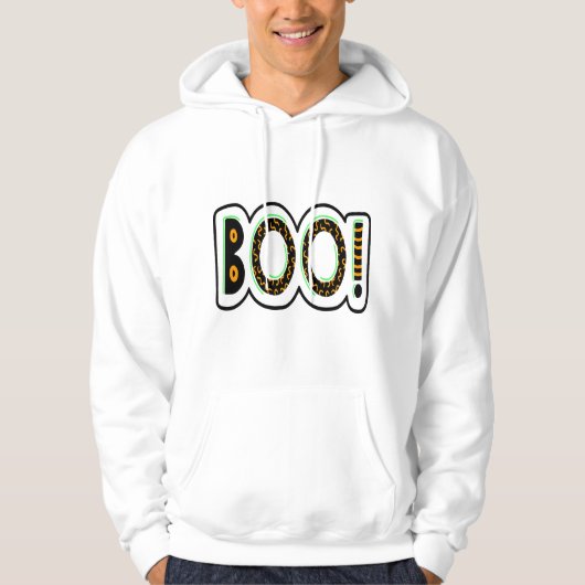 BOO Halloween Hoodie (Voorkant)