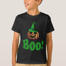 Boo Halloween Jack O lantaarn kinder T-shirt