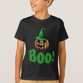 Boo Halloween Jack O lantaarn kinder T-shirt
