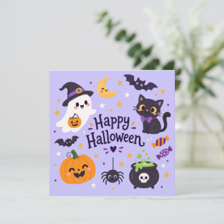 boo halloween kaart