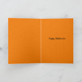 Boo Halloween Kaart (Binnen)