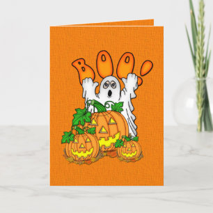 Boo Halloween Kaart