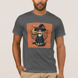 Boo Halloween Kat T-shirt