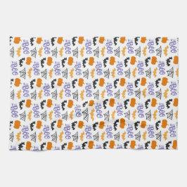 Boo Halloween keukenhanddoeken