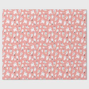 Boo Halloween Lief Geestje Cadeaupapier