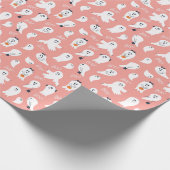 Boo Halloween Lief Geestje Cadeaupapier (Hoek)