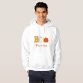 Boo Halloween Mannen Hoodie (Voorkant volledig)