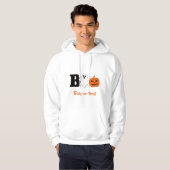 Boo Halloween Mannen Hoodie (Voorkant volledig)
