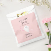 Boo Halloween Meisje Verjaardagsfeest Bedankzakje (Gezegeld)