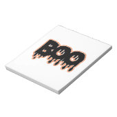 BOO Halloween Notitieblok (Linkerzijde)
