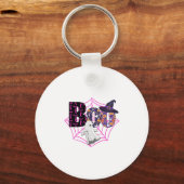 Boo Halloween Okroze Sleutelhanger (Voorkant)