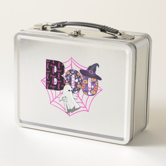 Boo Halloween Oktober Roze (Voorkant)