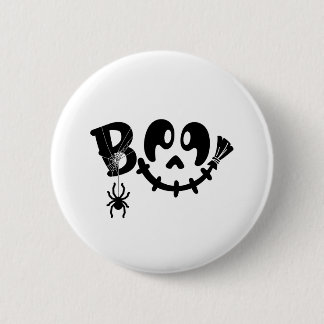 Boo - Halloween-ontwerp Ronde Button 5,7 Cm