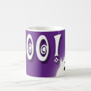 Boo. Halloween paars Koffiemok
