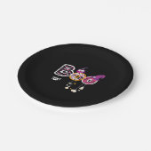 Boo Halloween Papieren Bordje (Gekanteld)