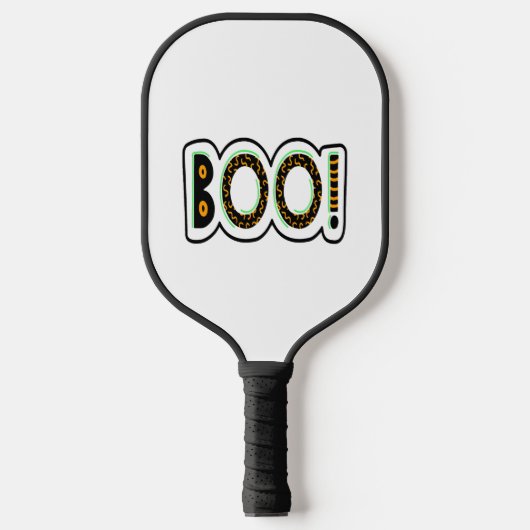 BOO Halloween Pickleball Paddle (Voorkant)