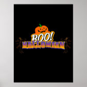 Boo-Halloween Poster (Voorkant)