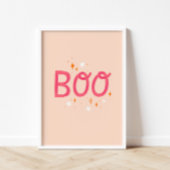 Boo Halloween Poster