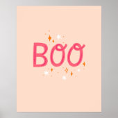 Boo Halloween Poster (Voorkant)