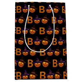 Boo Halloween Pumpkin Illustratie   Medium Cadeauzakje