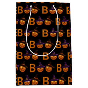 Boo Halloween Pumpkin Illustratie   Medium Cadeauzakje