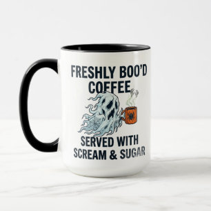 Boo Halloween Punsmok Beker - Griezige Koffiebeker Mok