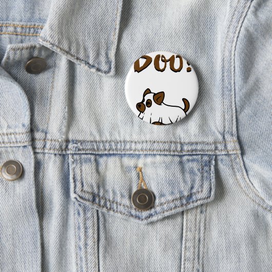 Boo Halloween Ronde Button 5,7 Cm (In situ)