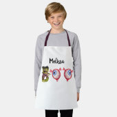 BOO! Halloween schort voor kinderen (Gedragen)